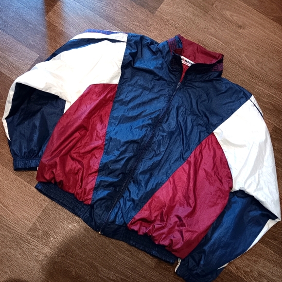 Vintage 90s Advantage By Wilson Men's Colorblock Jacket Size Extra Large - Picture 1 of 4